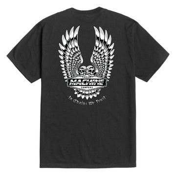 Loser Machine Double Crossed T-Shirt - Black