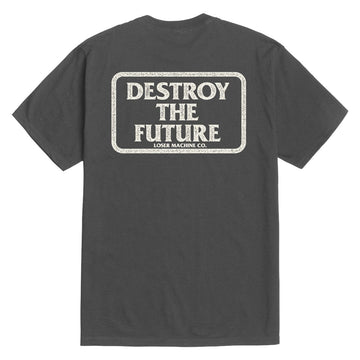 Loser Machine Destroy Gravel T-Shirt - Vintage Black