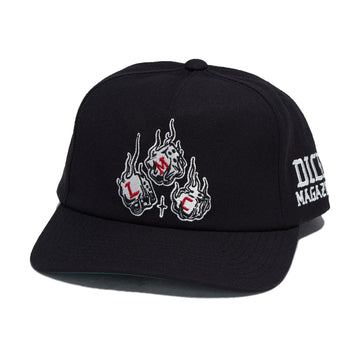 Loser Machine Dice Snapback Hat - Black