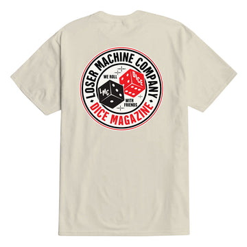 Loser Machine Roll With Friends T-Shirt - Cream
