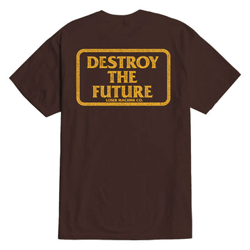 Loser Machine Destroy Gravel T-Shirt - Java Brown
