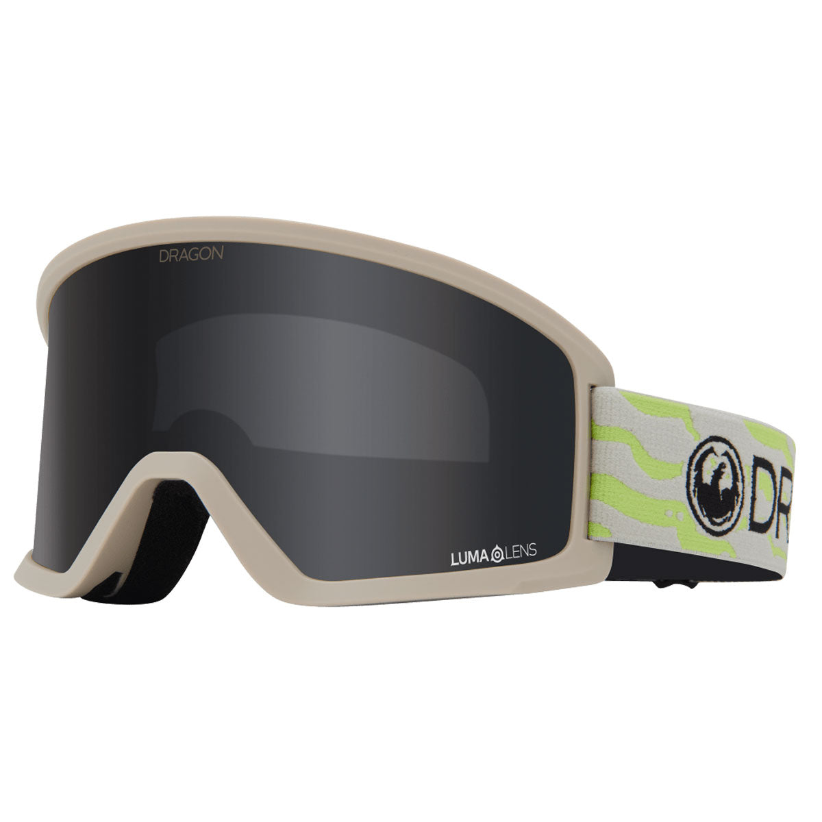 Dragon Eyewear DX3 OTG Snowboard Goggles - Kelp/Dark Smoke image 1