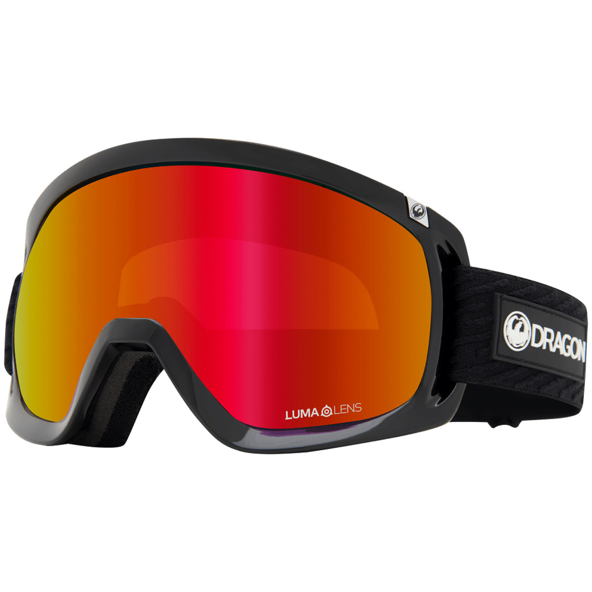 Dragon DR D3 OTG Snowboard Goggles - Icon Red/Red Ion image 1