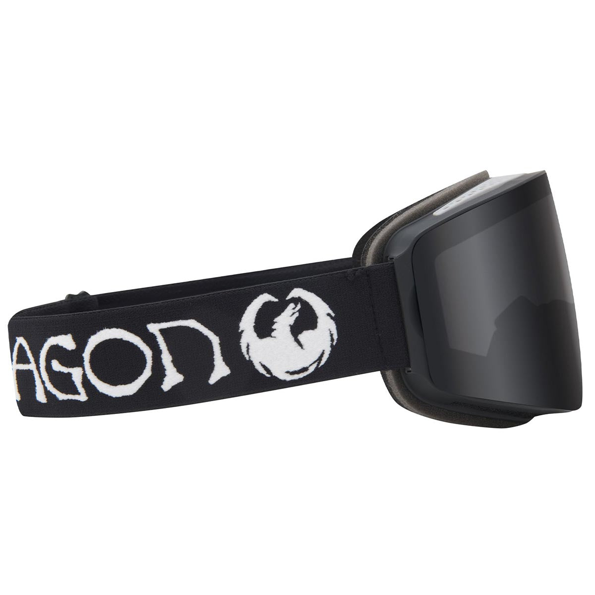 Dragon DR PXV Snowboard Goggles - Classic Black/Dark Smoke/Light Rose image 3