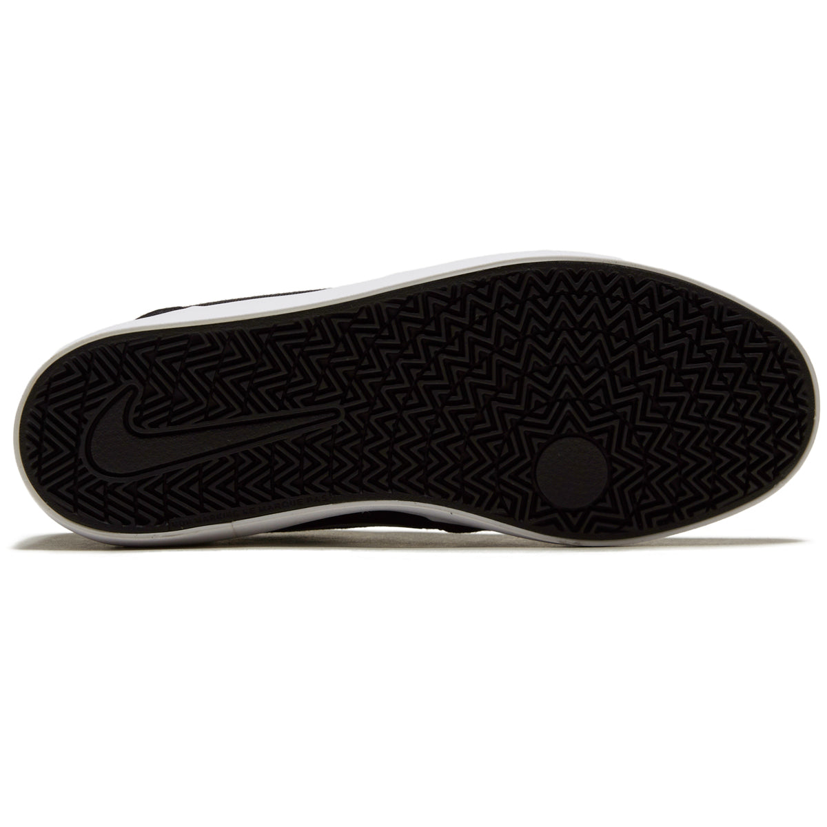 Nike SB Youth Check Canvas Shoes - Black/White image 4