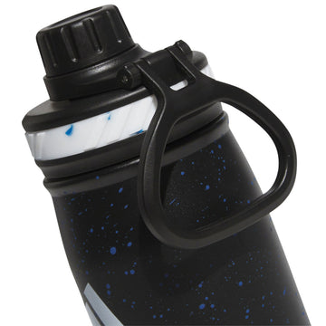 Adidas Steel 600 Metal Bottle - Black/Bright Royal Blue/White