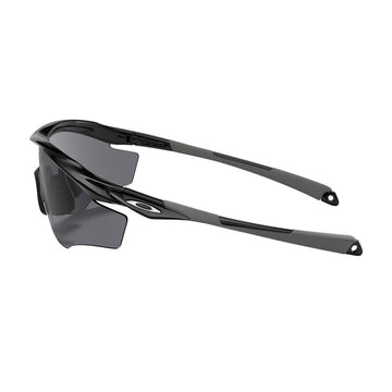 Oakley M2 Frame XL Sunglasses - Polished Black/Grey Lens
