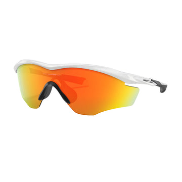 Oakley M2 Frame XL Sunglasses - Polished White/Fire Iridium Lens