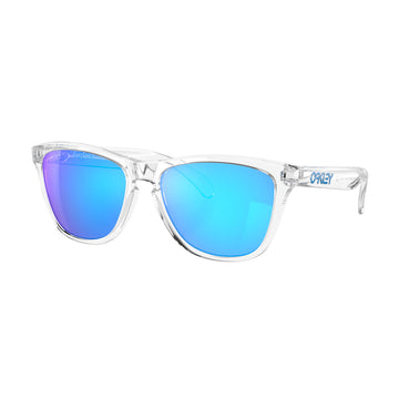 Oakley Frogskins Sunglasses - Crystal Clear/PRIZM Sapphire Lens
