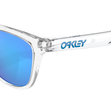Oakley Frogskins Sunglasses - Crystal Clear/PRIZM Sapphire Lens