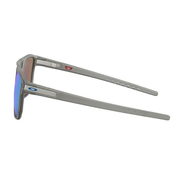 Oakley Latch Beta Sunglasses - Matte Grey Ink/PRIZM Sapphire Polarized Lens