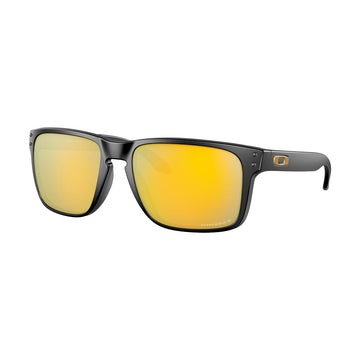 Oakley Holbrook XL Sunglasses - Matte Black/PRIZM 24k Polarized Lens
