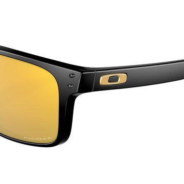 Oakley Holbrook XL Sunglasses - Matte Black/PRIZM 24k Polarized Lens