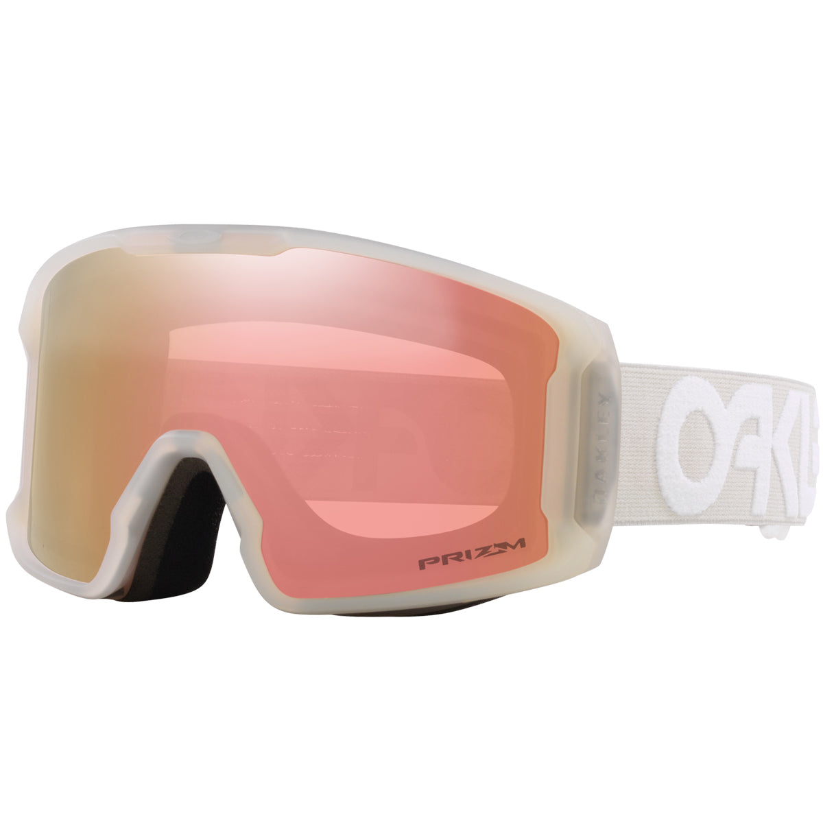 Oakley Line Miner Snowboard Goggles - Matte Cool Grey/Prizm Rose Gold Iridium image 1
