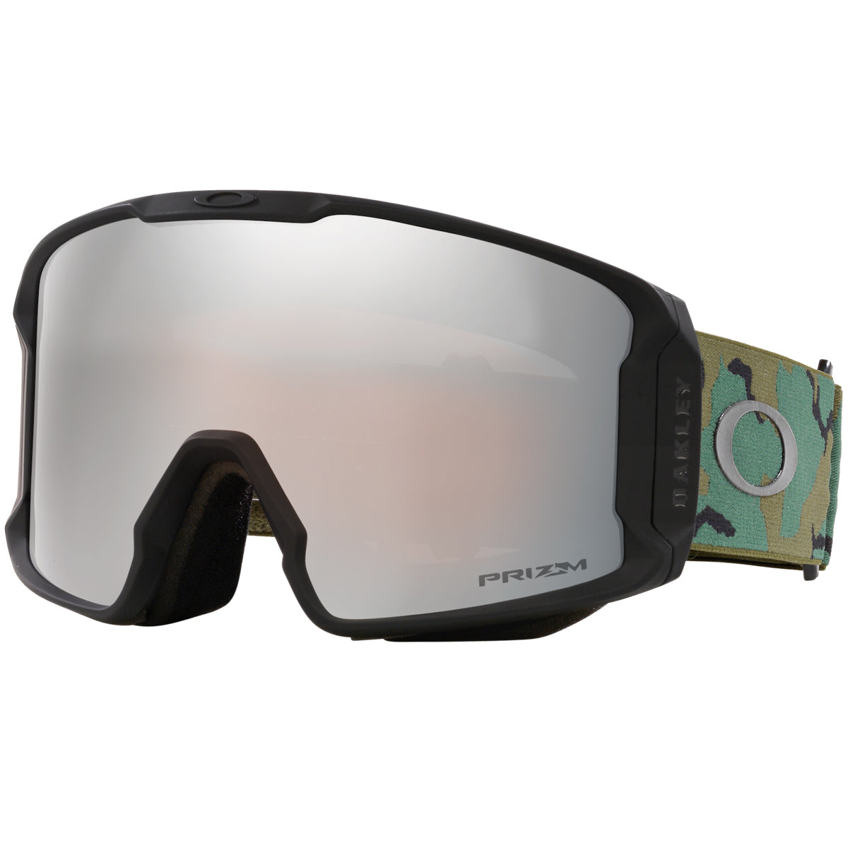Oakley Line Miner Snowboard Goggles - Camo/Prizm Black Iridium image 1