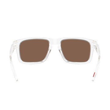Oakley Holbrook Sunglasses - Clear/PRIZM 24k Polarized Lens