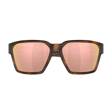 Oakley Briza Sunglasses - Matte Tort Dark Amber/PRIZM Rose Gold Lens