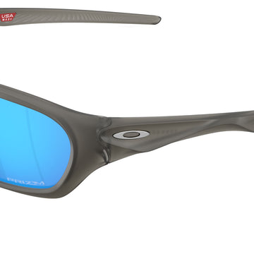 Oakley Terraforma Sunglasses - Matte Grey Smoke/PRIZM Sapphire Lens