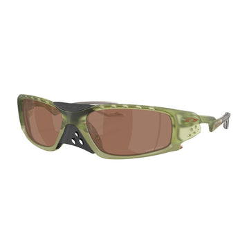 Oakley Plantaris SQ Sunglasses - Matte Trans Fern/PRIZM Tungsten Lens