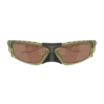 Oakley Plantaris SQ Sunglasses - Matte Trans Fern/PRIZM Tungsten Lens
