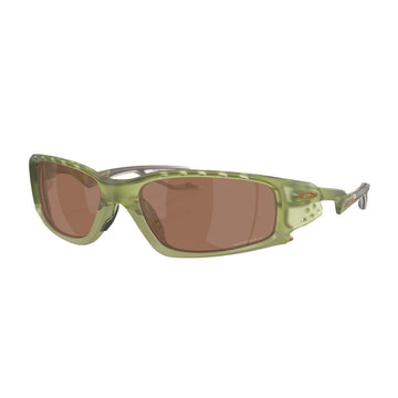 Oakley Plantaris SQ Sunglasses - Matte Trans Fern/PRIZM Tungsten Lens