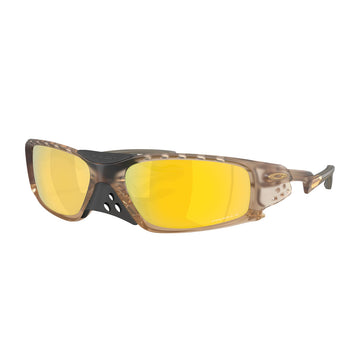 Oakley Plantaris SQ Sunglasses - Matte Sepia/PRIZM 24k Polarized Lens