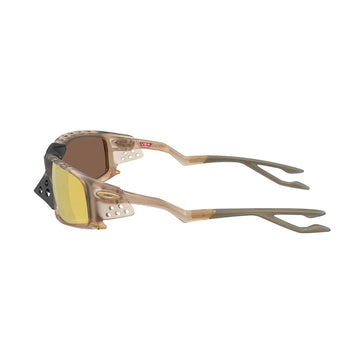 Oakley Plantaris SQ Sunglasses - Matte Sepia/PRIZM 24k Polarized Lens