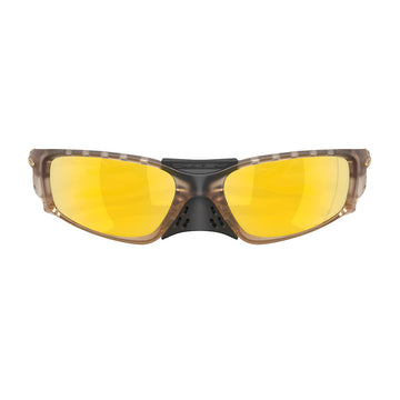 Oakley Plantaris SQ Sunglasses - Matte Sepia/PRIZM 24k Polarized Lens