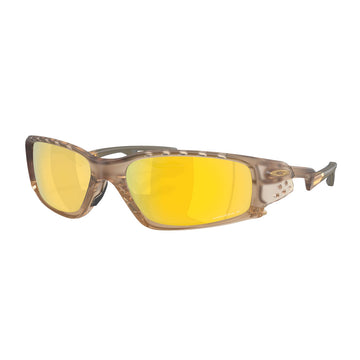 Oakley Plantaris SQ Sunglasses - Matte Sepia/PRIZM 24k Polarized Lens