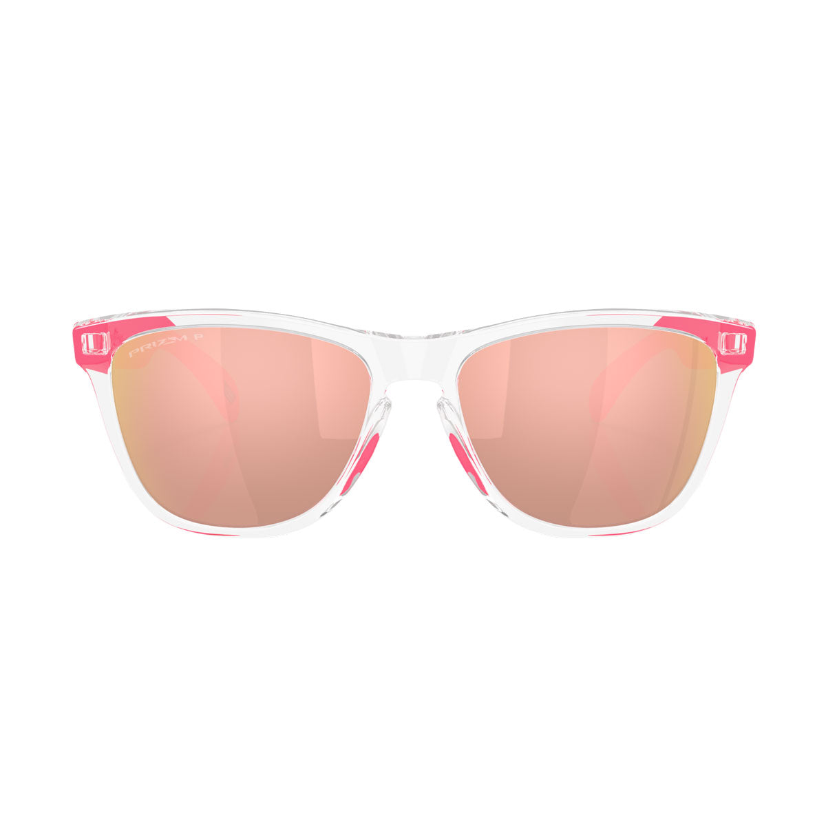 Oakley Frogskins Sunglasses - Clear/PRIZM Rose Gold Lens – CCS