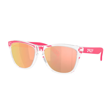 Oakley Frogskins Sunglasses - Clear/PRIZM Rose Gold Lens