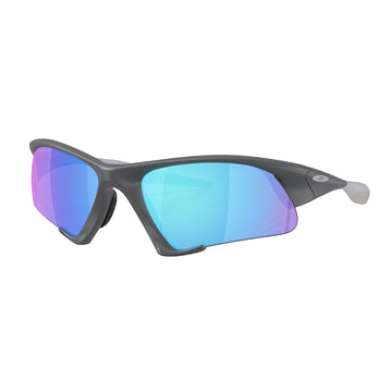 Oakley Suture Jacket Sunglasses - Matte Carbon/PRIZM Sapphire Polarized Lens