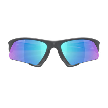 Oakley Suture Jacket Sunglasses - Matte Carbon/PRIZM Sapphire Polarized Lens