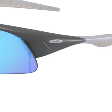 Oakley Suture Jacket Sunglasses - Matte Carbon/PRIZM Sapphire Polarized Lens