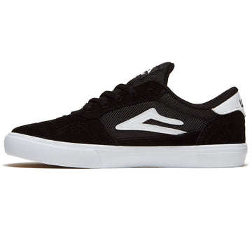 Lakai Youth Cambridge Shoes - Black/White Suede