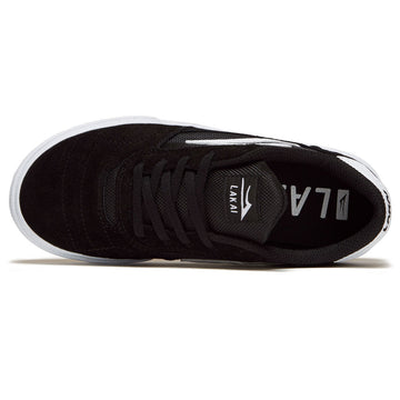 Lakai Youth Cambridge Shoes - Black/White Suede