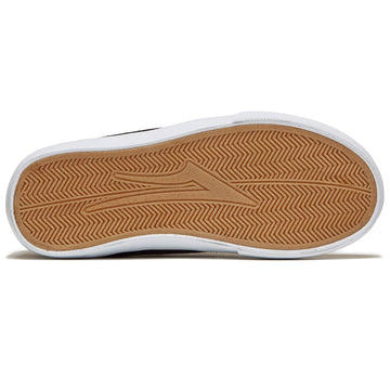 Lakai Youth Cambridge Shoes - Black/White Suede