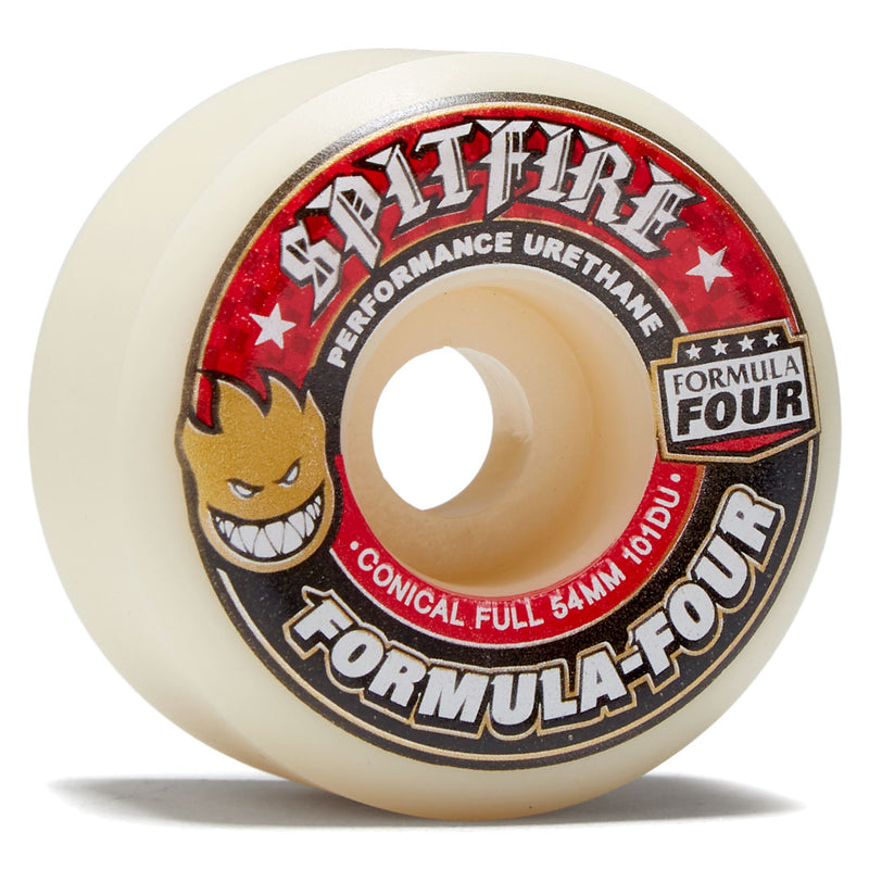 Spitfire F4 101d Conical Full Skateboard Wheels - 54mm
