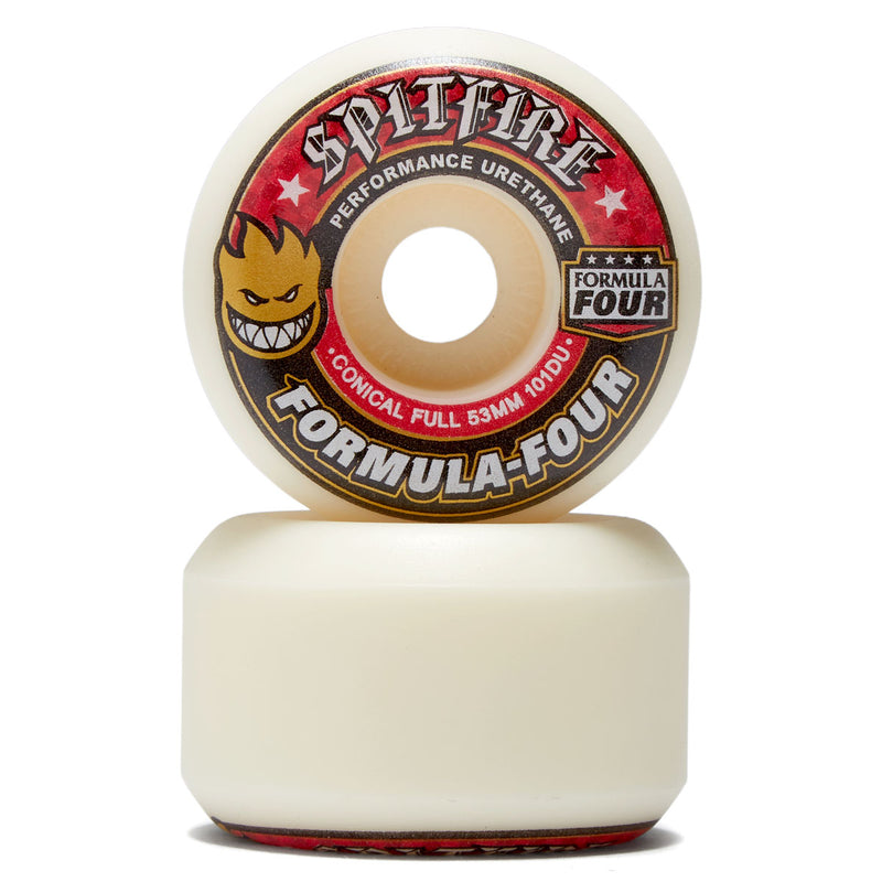 Spitfire F4 101d Conical Full Skateboard Wheels - 53mm