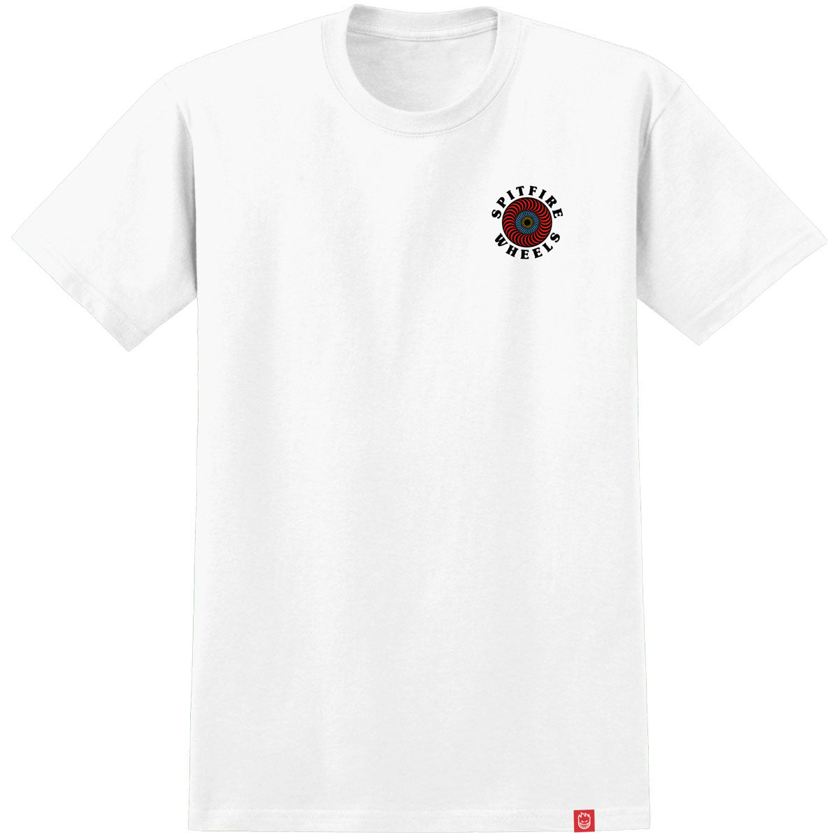 Spitfire Og Classic Fill T-Shirt - White/Multi image 2