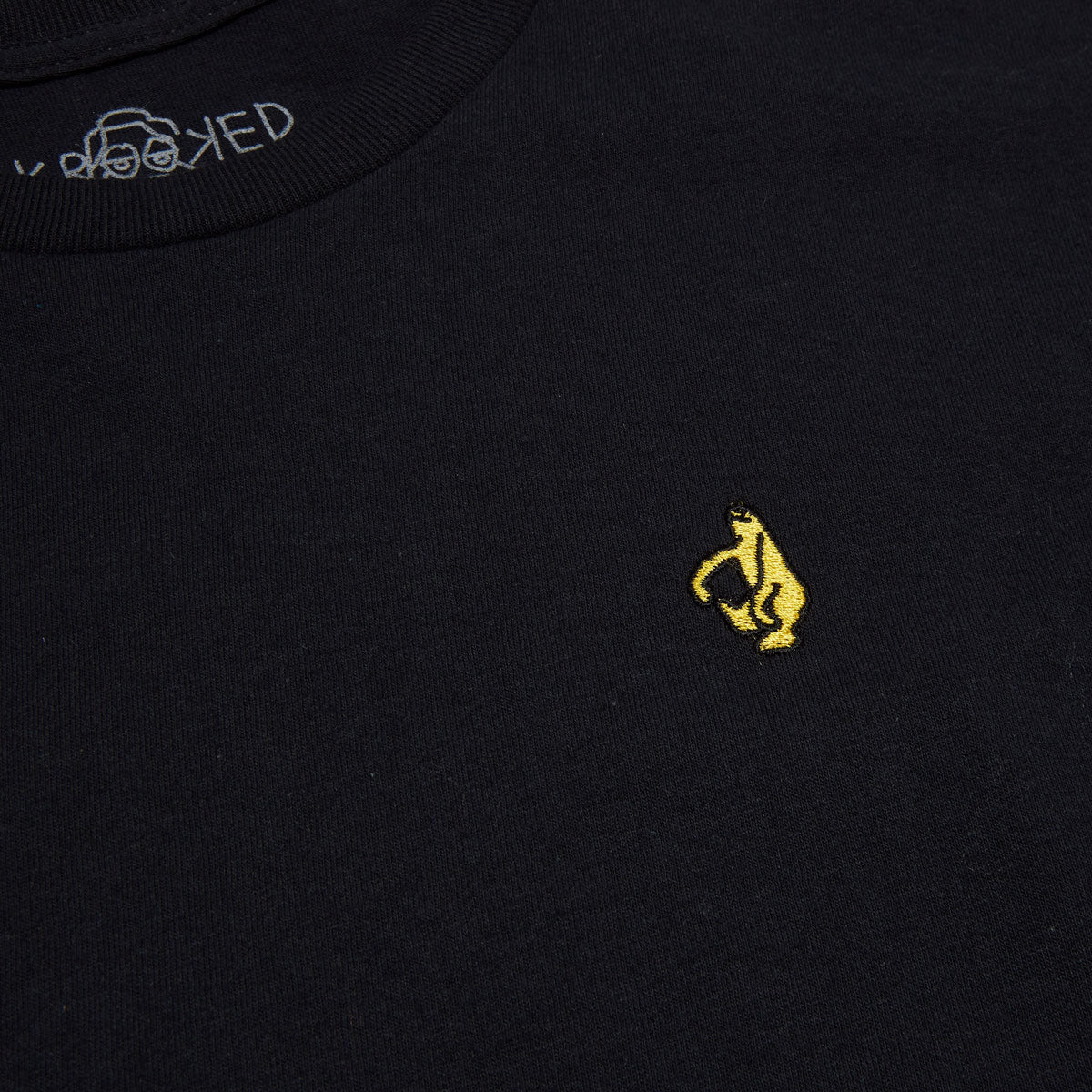 Krooked Shmoo Emb T-Shirt - Black/Yellow image 2