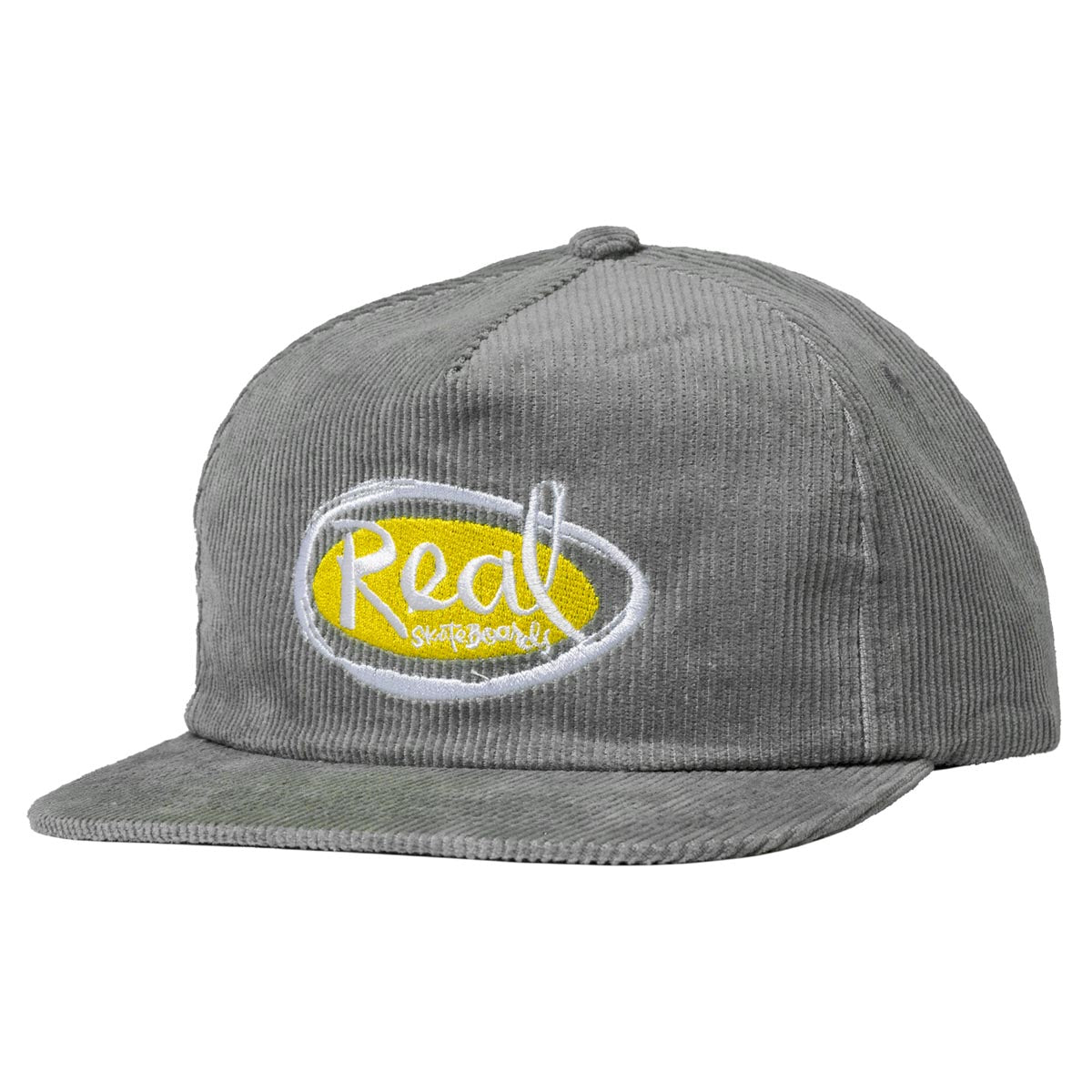 Real Natas Oval Snapback Hat - Grey image 1