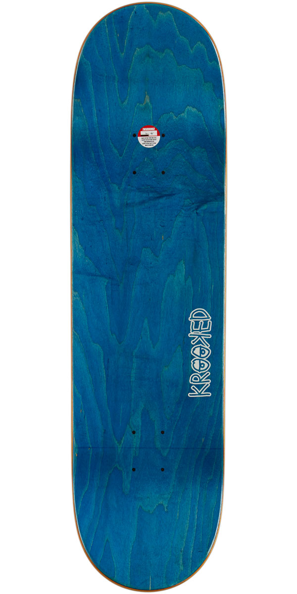 Krooked Team Arketype Skateboard Complete - Blue - 8.75