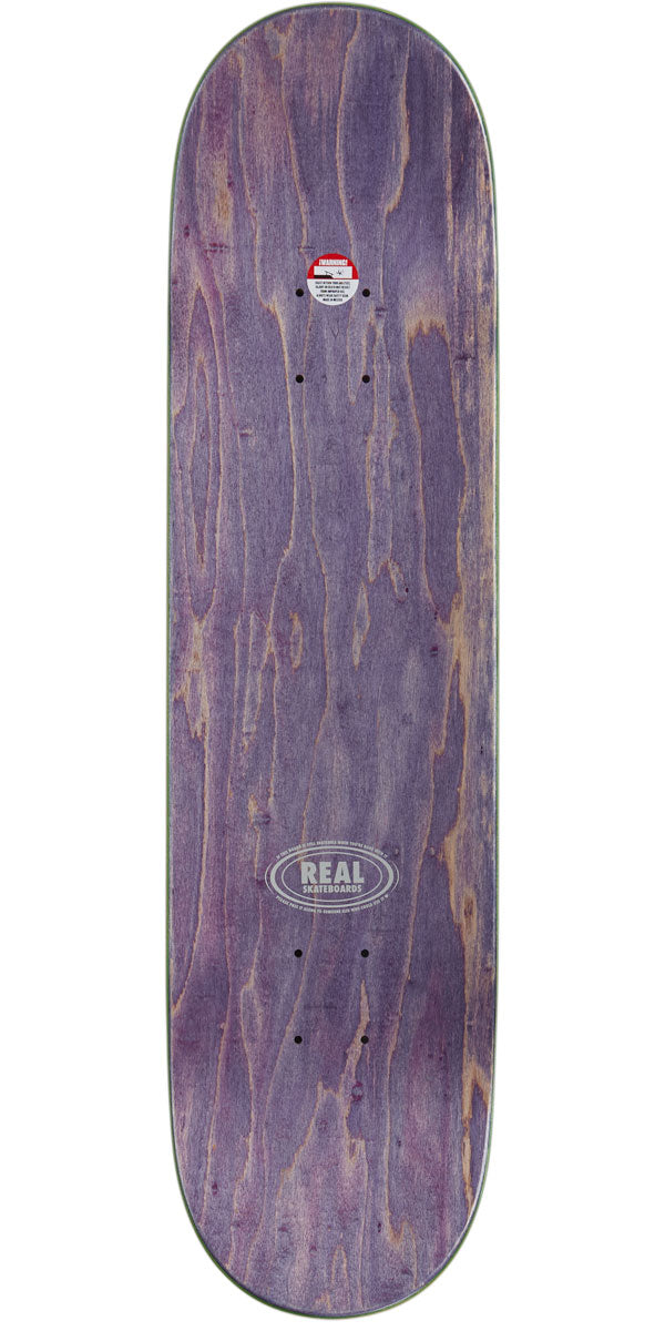 Real Zion Comix Full SE Skateboard Deck - Yellow - 8.06