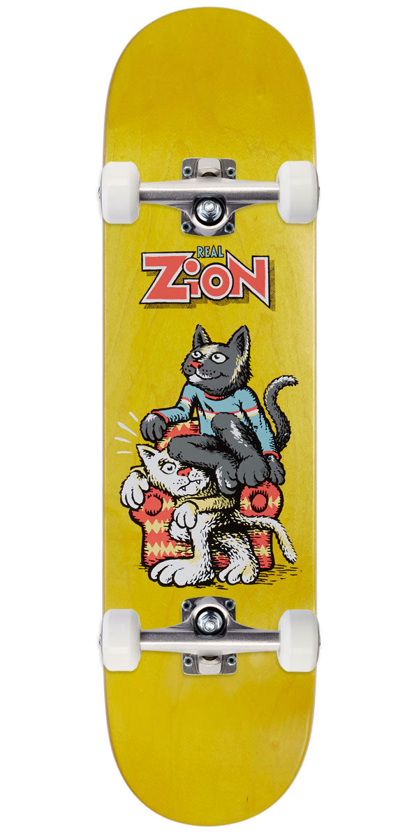 Real Zion Comix Full SE Skateboard Complete - Yellow - 8.06