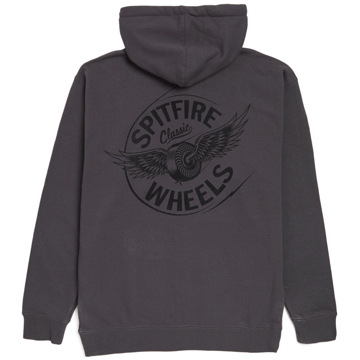 Spitfire Flying Classic Zip Up Hoodie - Charcoal image 2