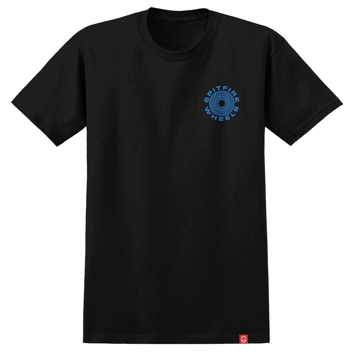 Spitfire Classic '87 Swirl Fill T-Shirt - Black/Blue/White image 2
