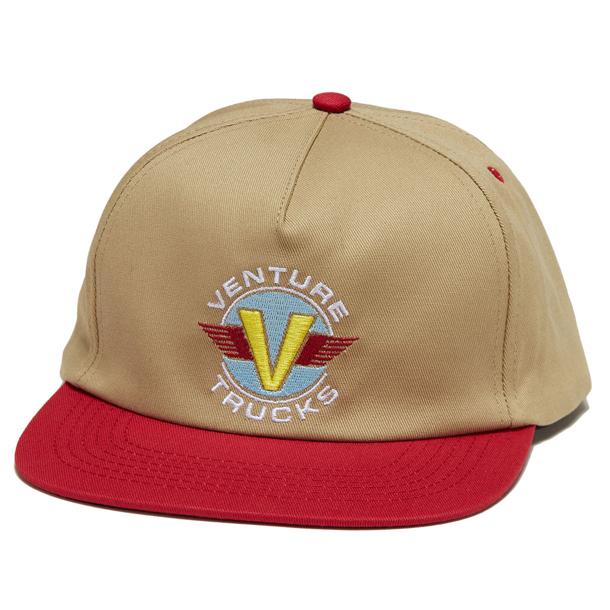 Venture Wings Hat - Tan/Red image 1