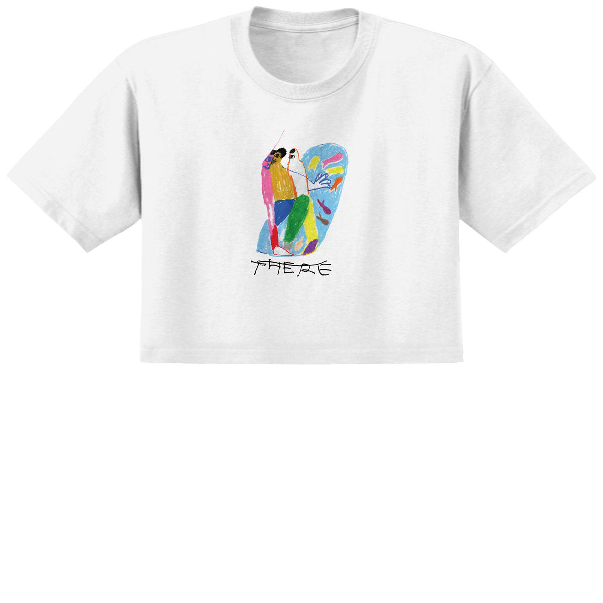 There Pond T-Shirt - White/Multi Color image 1