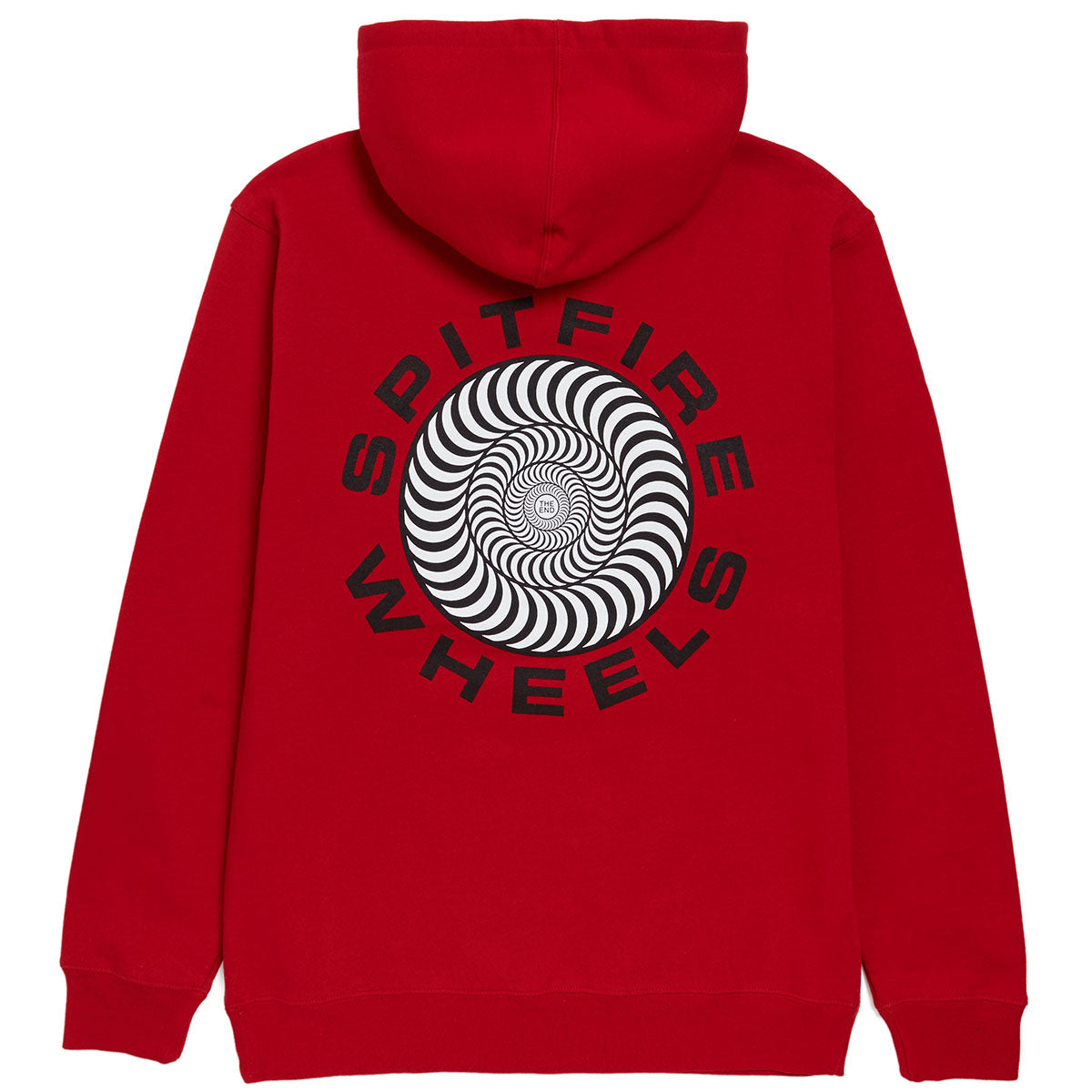 Spitfire Classic '87 Swirl Fill Hoodie - Scarlet/Black/White image 1
